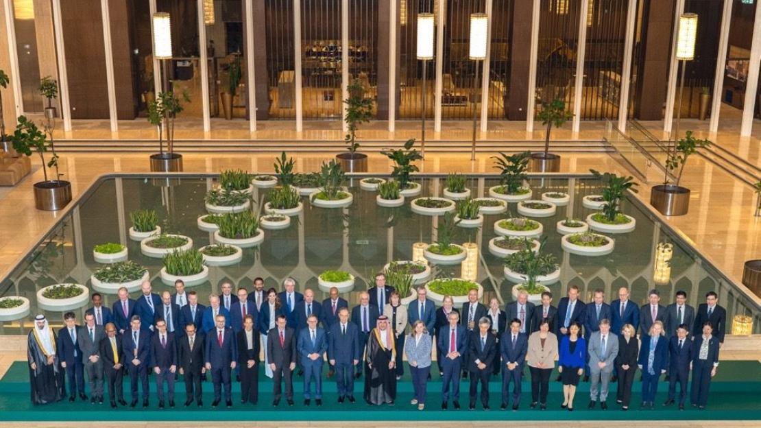 plenaire vergadering van de Financial Stability Board (FSB) in Saoedi-Arabië