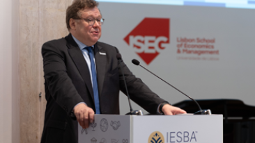Jean-Paul Servais, de voorzitter van IOSCO en van de FSMA geeft speech op IESBA