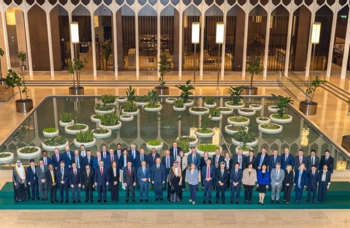 plenaire vergadering van de Financial Stability Board (FSB) in Saoedi-Arabië