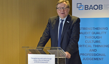 Jean-Paul Servais, de voorzitter van IOSCO en van de FSMA