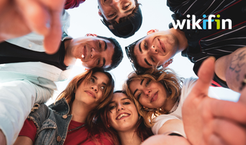 A few students together on 1 picture A few students together on 1 picture