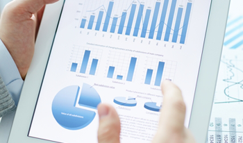 Graphics shown on a tablet Graphics shown on a tablet